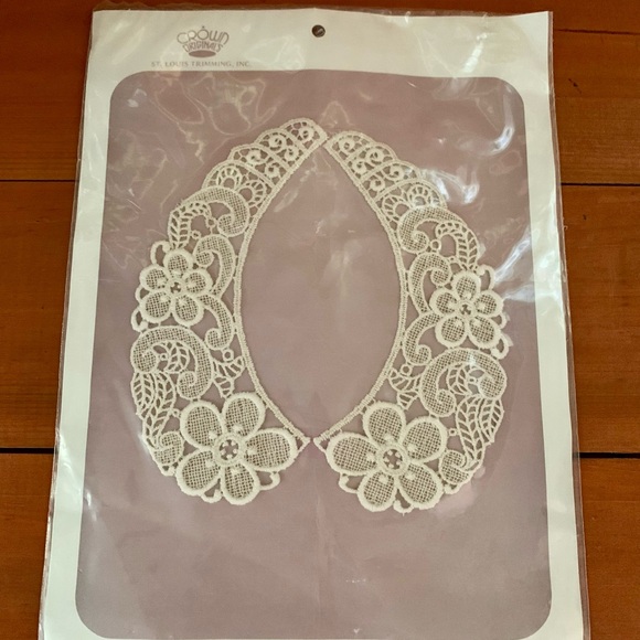 Vintage European Lace & Crochet Retro Collars Detachable Removable (Lot Of 4) - Picture 10 of 10